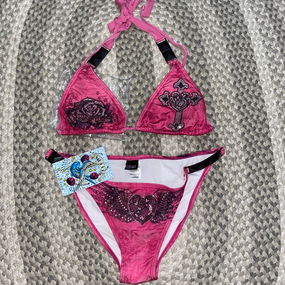 Sinful swimsuit set size L